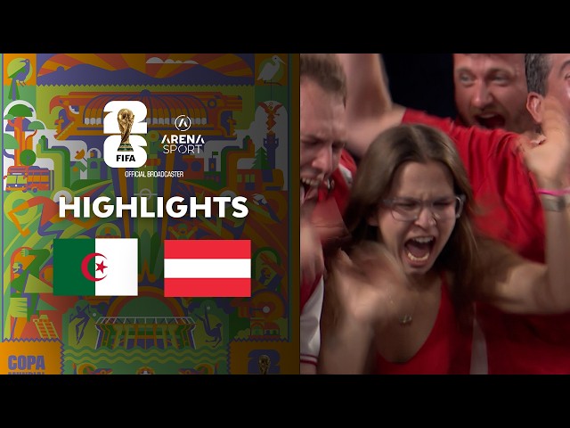 FIFA WC 2026 | Algeria - Austria 3:3 | Group J | 3. kolo