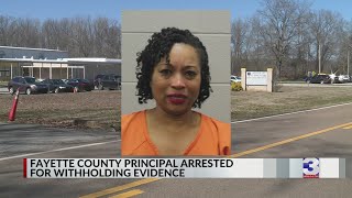 Fayette County school principal arrested, accused of hiding info on teacher assault