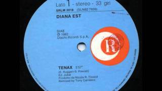 Diana Est - Tenax (Extended Version HQ Audio) 1982 chords