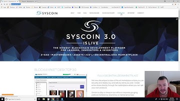 SYScoin Airdrop Alias setup on Blockmarket 3.0 App