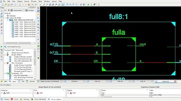 32 Bit Full Adder with VHDL Code in Xilinx ISE Simulator