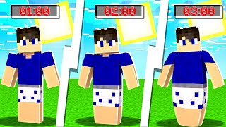 😂MINECRAFT MAS FICAMOS MAIS GORDOS A CADA MINUTO