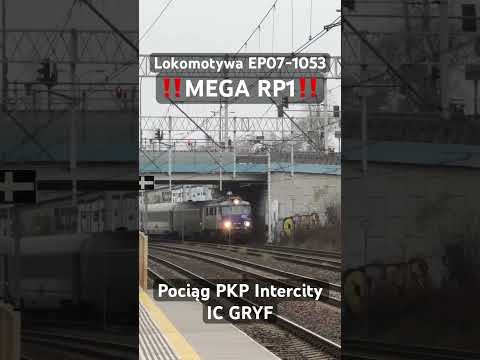 Słyszeliście Głośniejsze Rp1 Pociag Pociągi Rp1 Ep07 Pkpintercity Pkp Kolej Polska Icc 