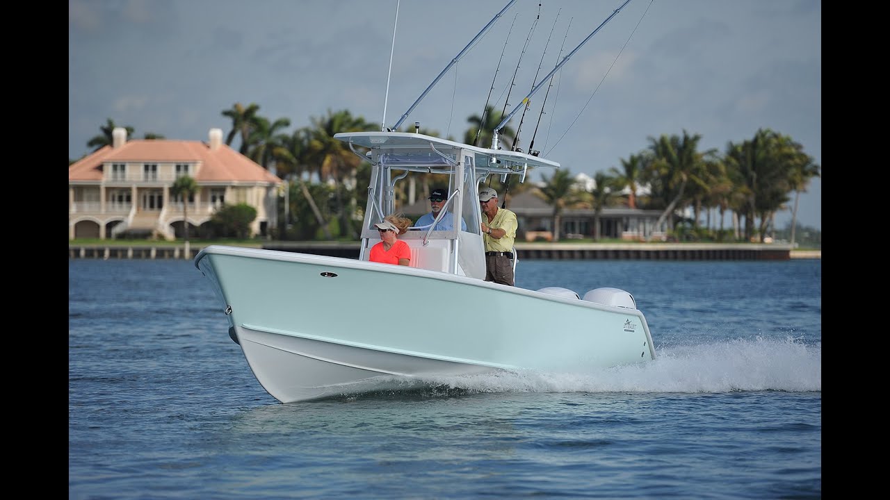 23 ft center console boat