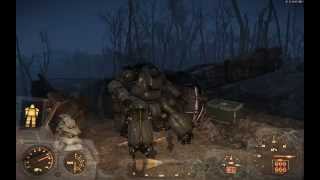 Hilarious Fallout 4 Sentry Bot Activation Glitch