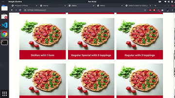 Project 3 (Pizza Application with django)