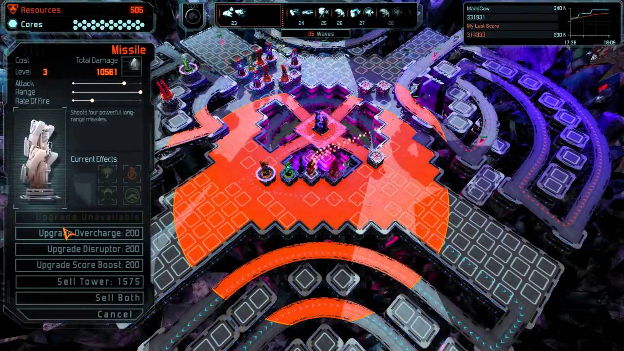 Defense Grid 2 Gold Medal Walkthrough Hard Mission 20 Backlash No Tower Items Youtube