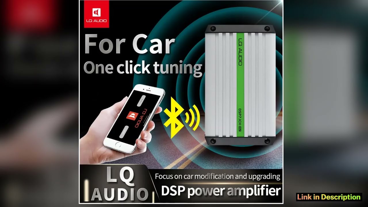 Car Power Amplifier For BMW F10 F15 F26 F30 G30 E90 E70 Series Music Stereo Bass Woofer Subwoofer
