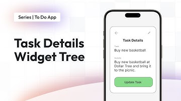 Building Task Details Page | To Do App | FlutterFlow for Beginners