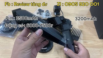 Review tông đơ JRL ONYX mới ra mắt