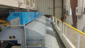 Tomra Zea seed corn sorter, re-husking 30% of product!