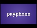 Payphone Meaning 