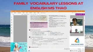 FAMILY VOCABULARY LESSONS AT ENGLISH MS THAO