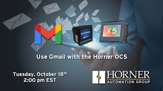 Use Gmail with the Horner OCS