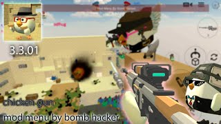 chicken gun 3.3.01 mod menu bomb hacker| قائمة غش مسدس الدجاج