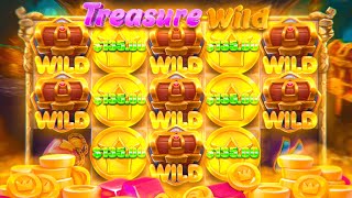 INSANE WIN STREAK ON TREASURE WILD SLOT!! (OMG)