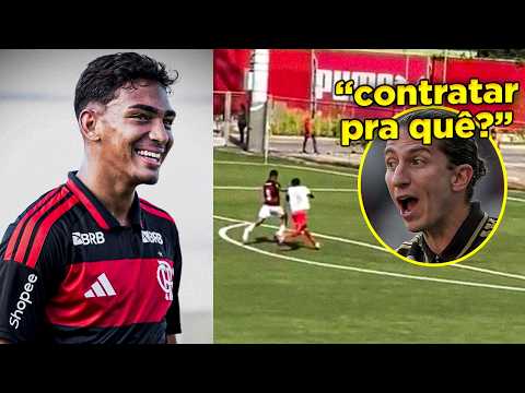 🚨JOSMAR É DIFERENCIADO DEMAIS! OLHA O QUE ATACANTE DA BASE DO FLAMENGO TÁ FAZENDO NO SUB-20!!