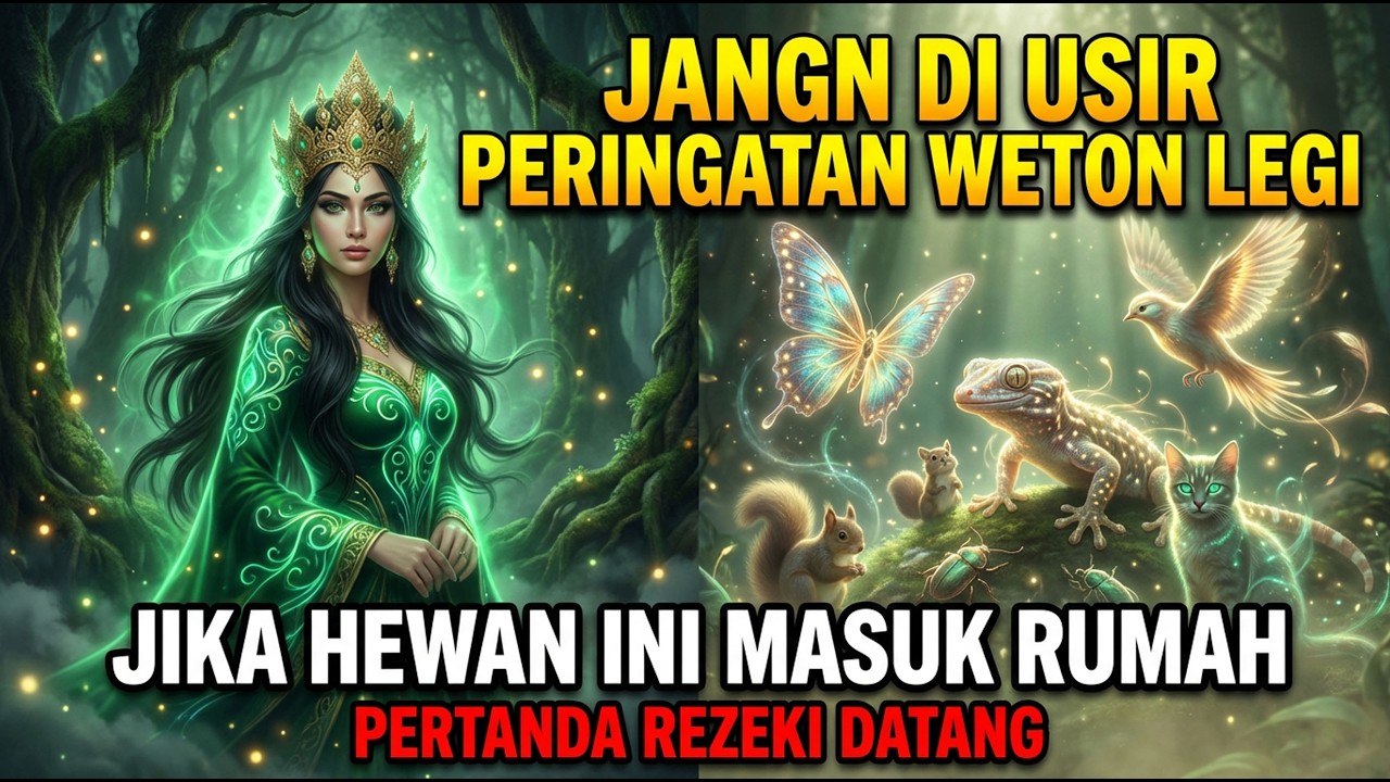 AWAS  !!!❗JIKA HEWAN INI MASUK KERUMAH PERTANDA REZEKI❗BAGI WETON LEGI JANGAN DI USIR