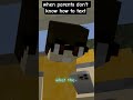 When parents don't know how to text 💀 #minecraft #relatable #funny #comedy #texting #shorts #viral