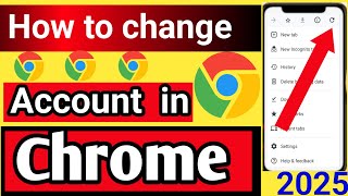 how to change or switch account in chrome / chrome account kaisy change kare