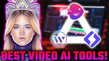 Top 10 AI Tools For Video Editing 2023!