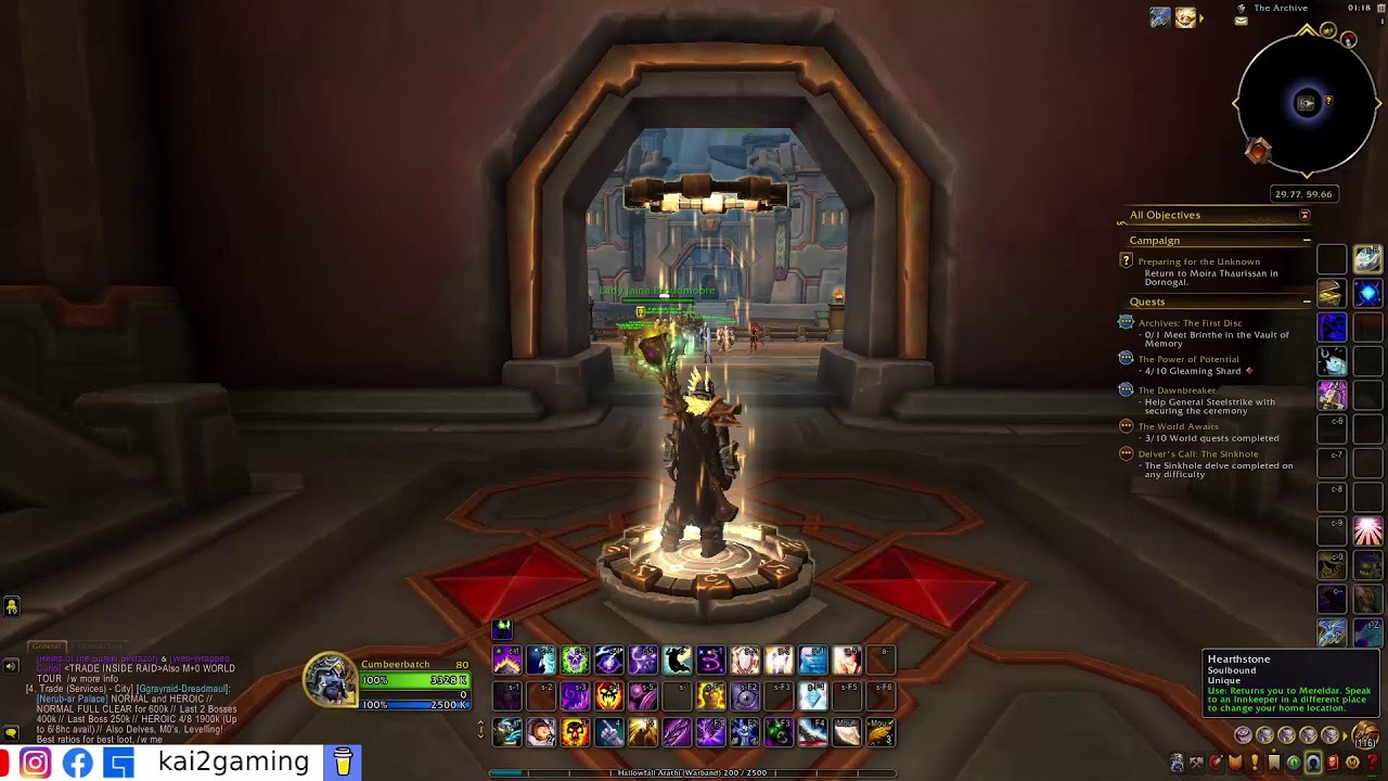 SOJOURNER - AZJ-KAHET 4 | WOW The War Within 11.0.2