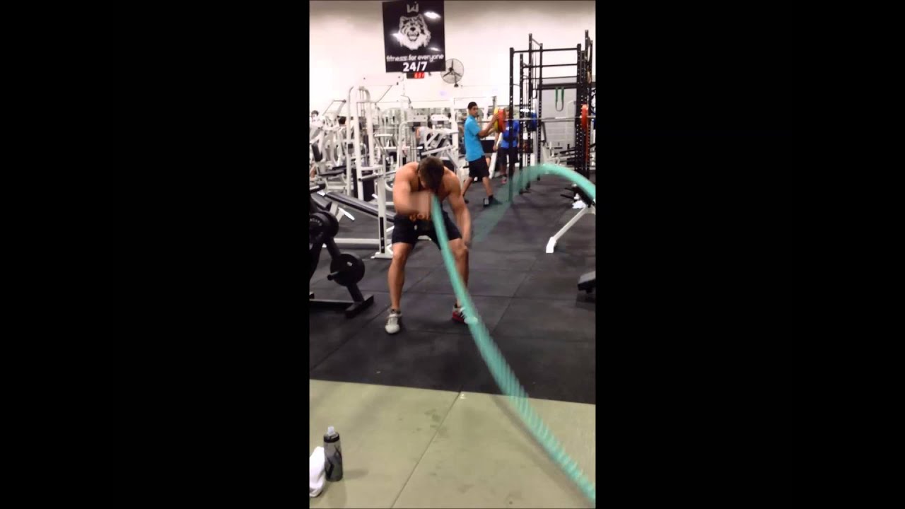 Off Shoulder Rope Rope Exercise For Finishing Off The Shoulders - YouTube