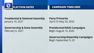 2027 Polls: INEC Releases Revised Election Timetable And Schedule
