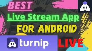 Best live stream app for Android | turnip live app | Full hd 1080p screenshot 5