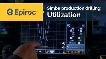 Simba production drilling - Utilization