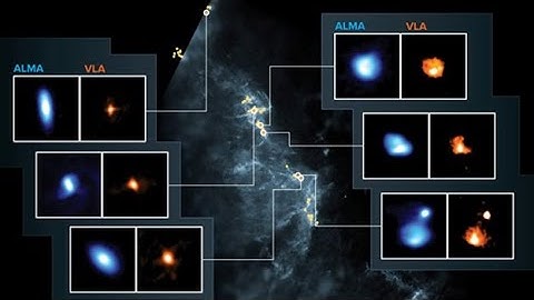 Astronomers Find 97 Protoplanetary Disks in Orion Molecular Clouds