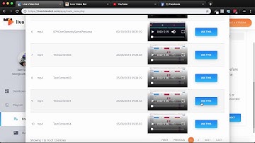 Live Video Bot Demo Video with Music
