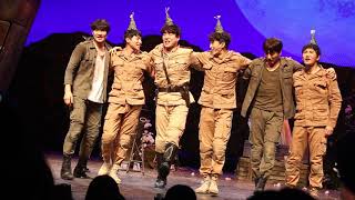 171111 여신님이 보고계셔 밤공 커튼콜 (최연우,성두섭,정휘,김대현,홍우진,호효훈,손유동)