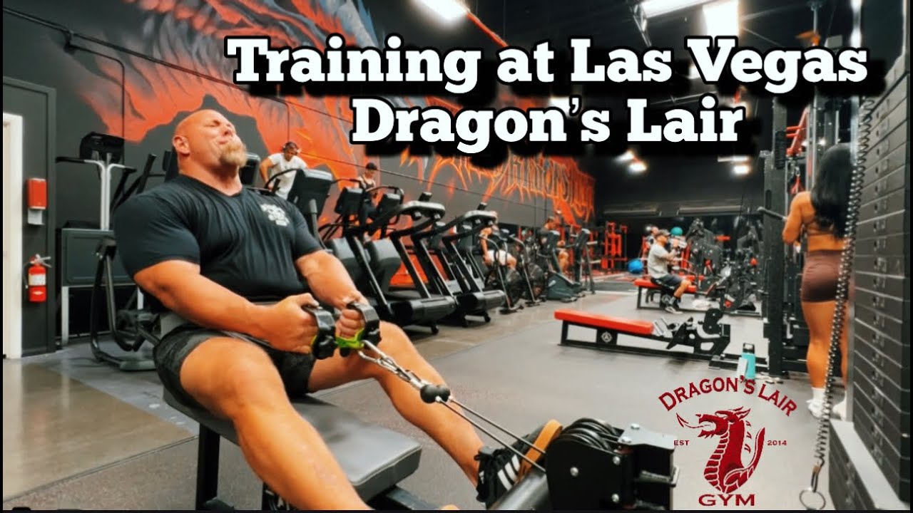 Training Back w/ Haddy at Dragon's Lair Gym… 