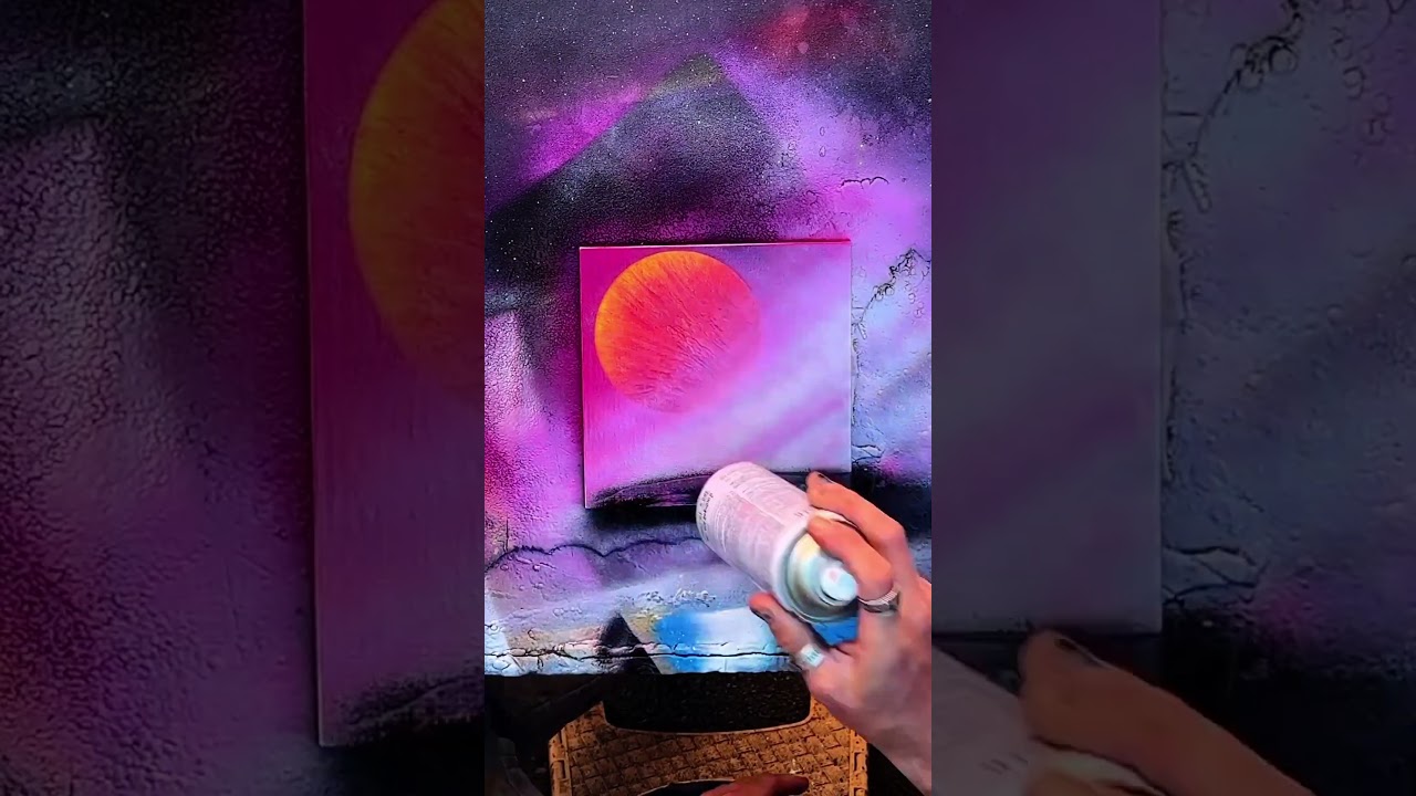 Видео о полном процессе создания картины 