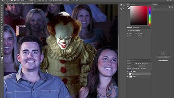 How To Photoshop: Pennywise in a Theater
