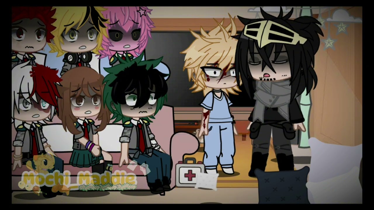 Class 1a + Aizawa react to Canibal Bakugo AU! #mha #Class1a #Bakugo #AU