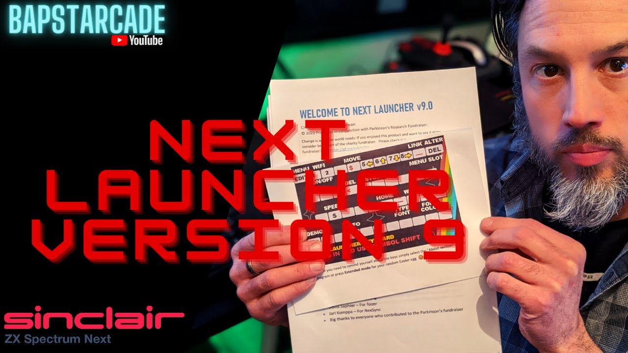 spectrumNextLauncher V9 new features and merch 