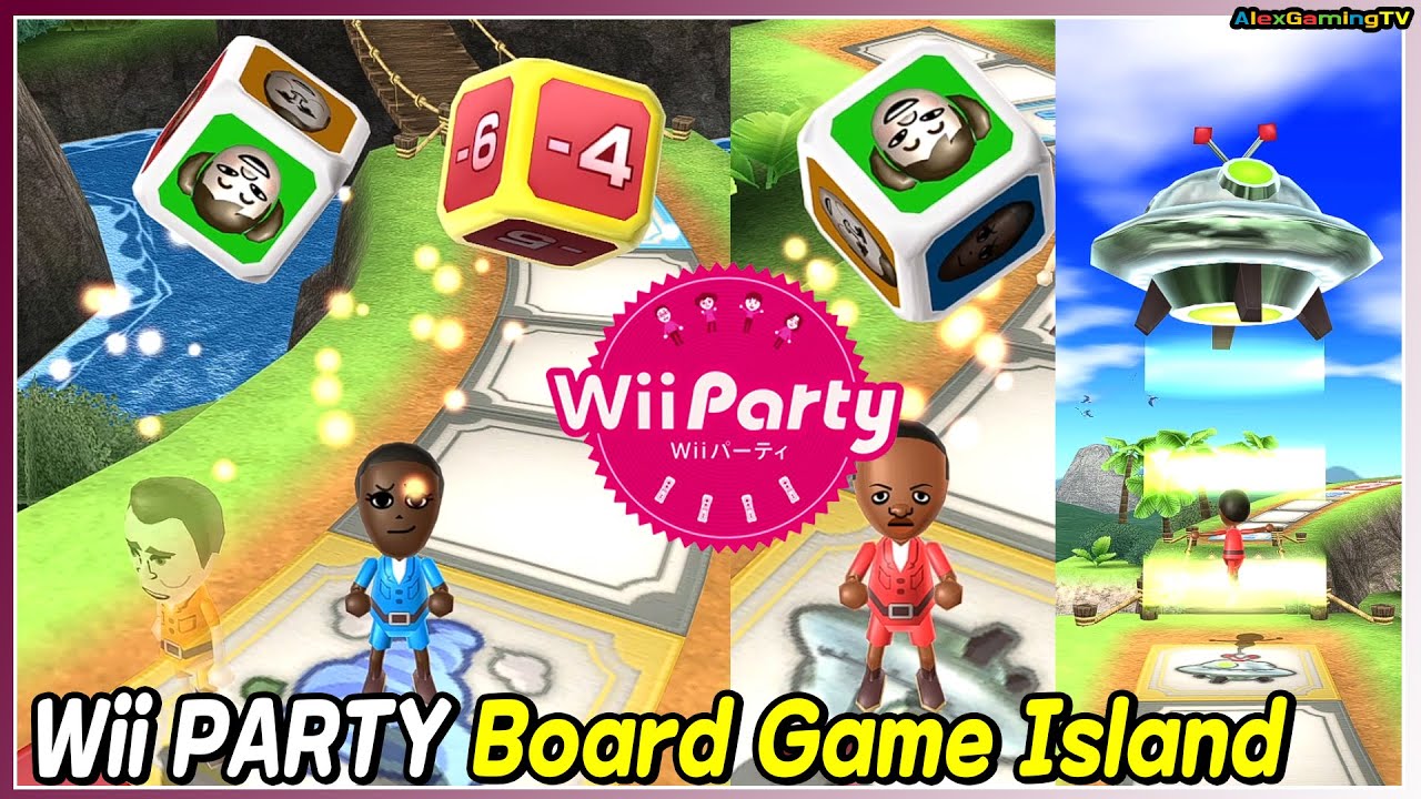 Wii Party Board Game Island Expert Com Anne Vs Theo Vs Midori Vs Rainer Alexgamingtv Youtube