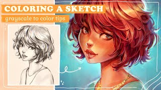 How to Color Your Drawings ✿ Coloring process, tips & tricks!