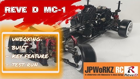 RC drift || Reve D MC-1 unboxing & Setup