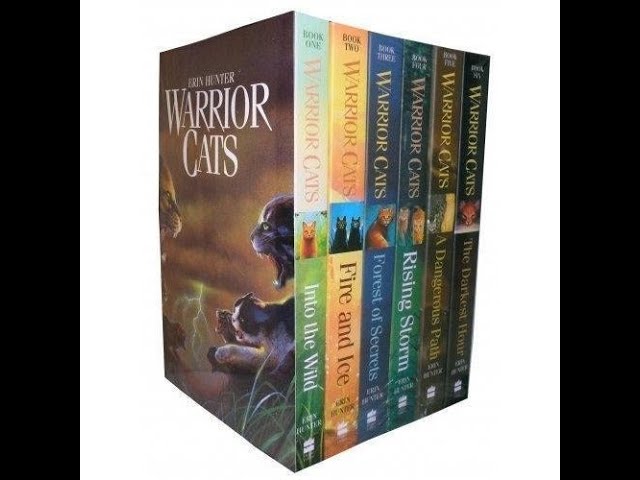 Warrior Cats Series 1 The Prophecies Begin 6 Books by Erin Hunter