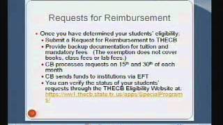 Educational Aide Exemption Webinar July 2009
