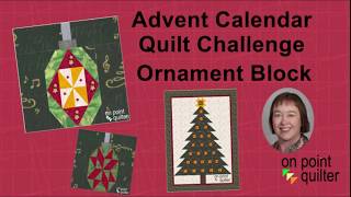 Advent Calendar Quilt Ornament Block - An Electric Quilt 8 Tutorial
