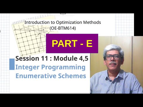 S11E Integer Programming - Simulated Annealing