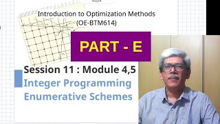 S11E Integer Programming - Simulated Annealing