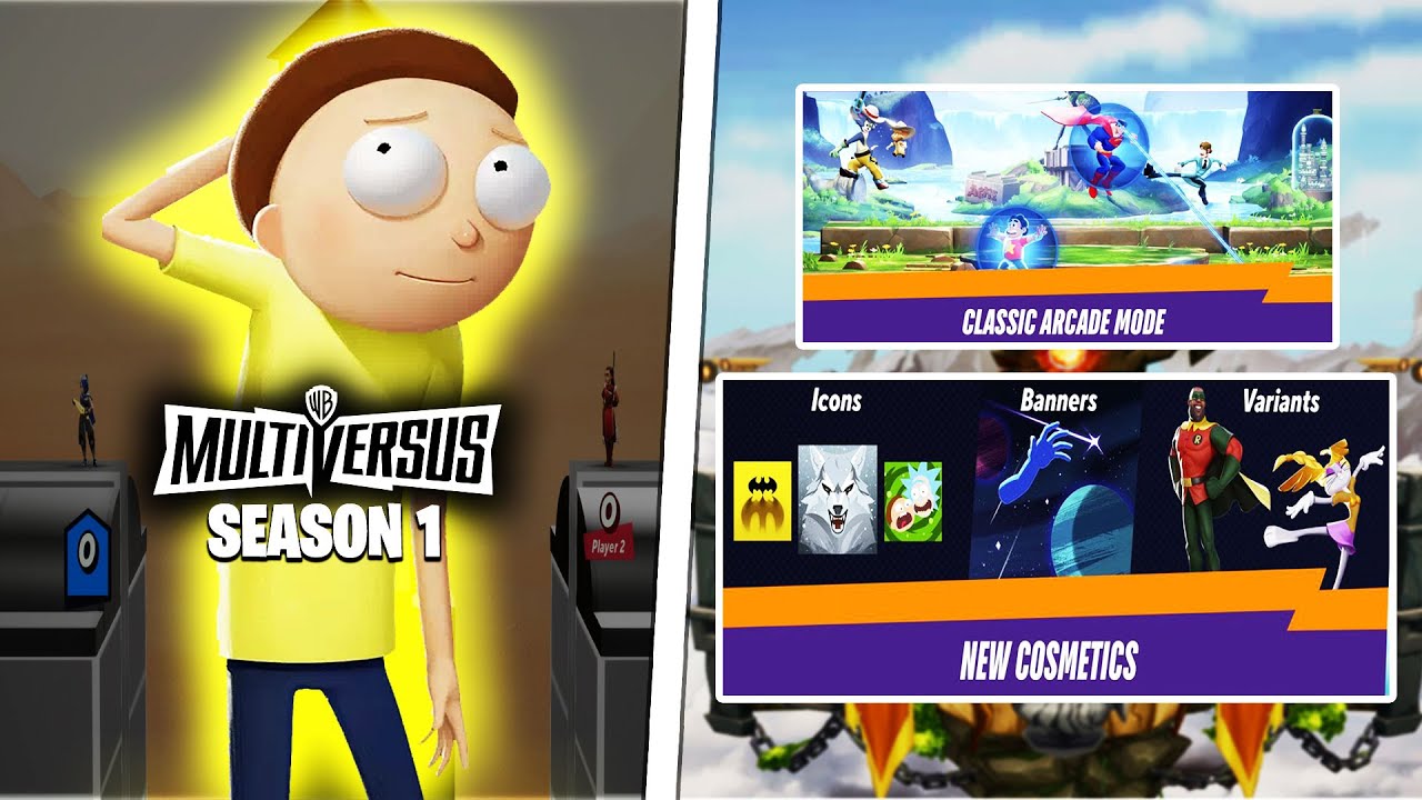 Multiversus Season 1 OFFICIAL NEW Release Date & MORTY