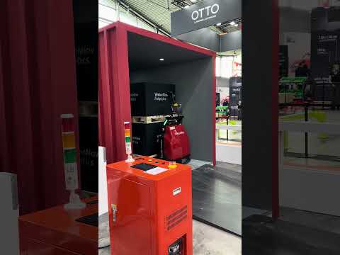 VisionNav Loading Unloading Pallet Truck At LogiMAT 2024 