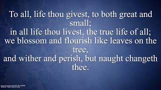 Sunday Service October 11, 2026