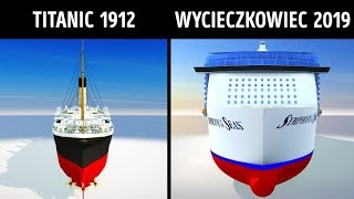 Titanic vs nowoczesne statki wycieczkowe screenshot 2